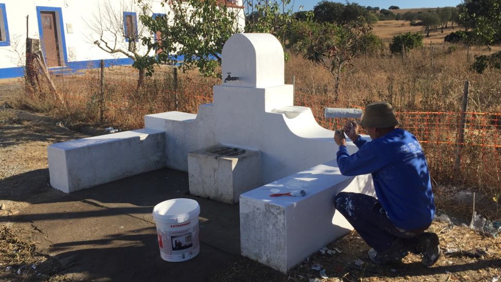 Trabalhos de pintura em Foros de Corte Pereiro