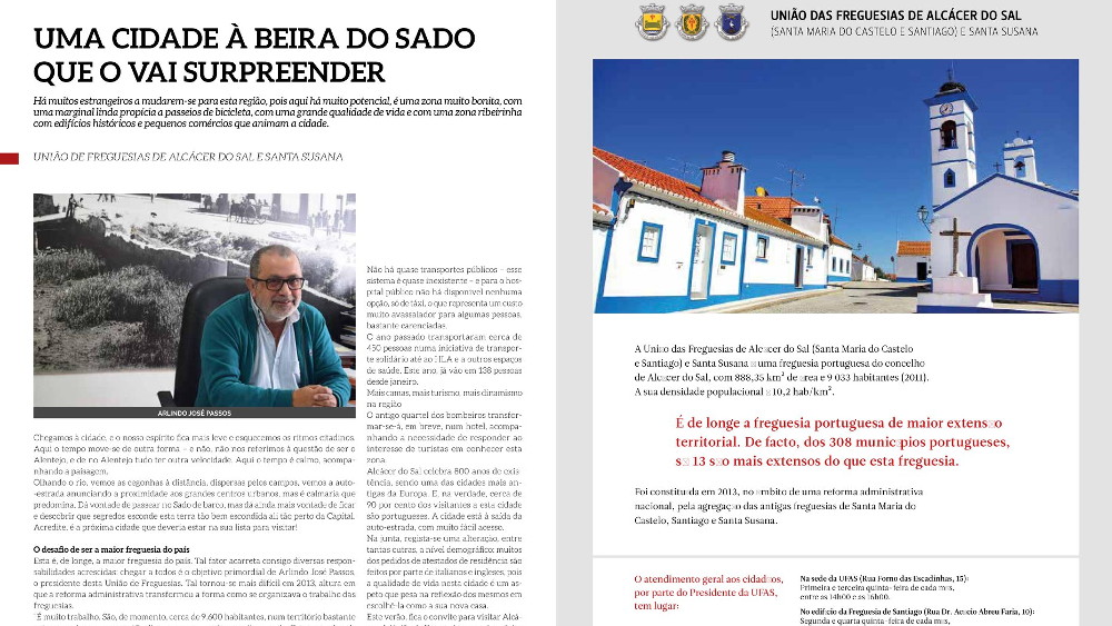 Entrevista de Arlindo Passos à revista «Portugal em Destaque»