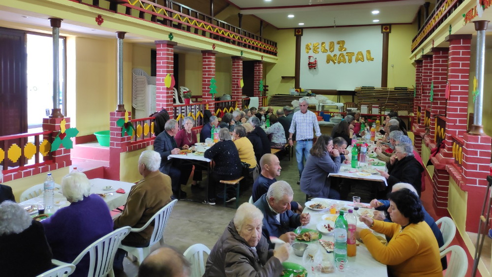 Centro Social de Santa Susana promoveu Almoço e Festa de Natal