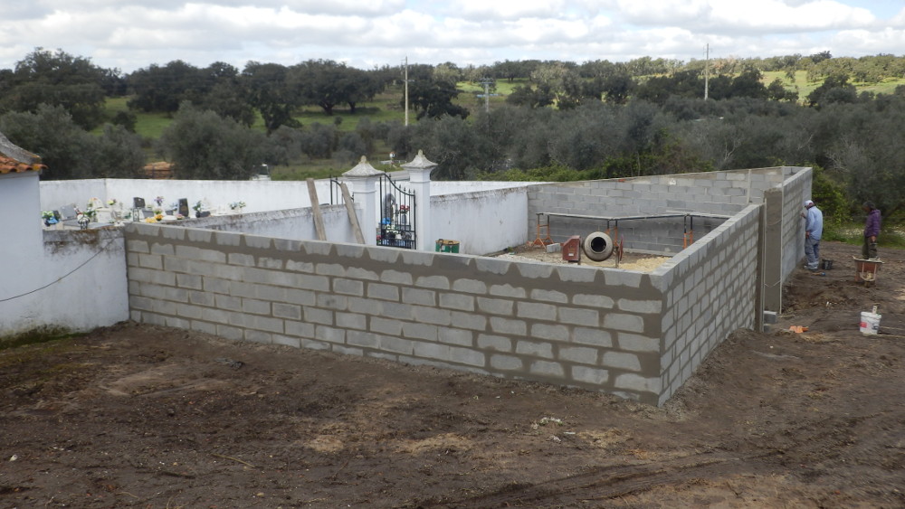 Obra aumentará a área do atual cemitério de Palma