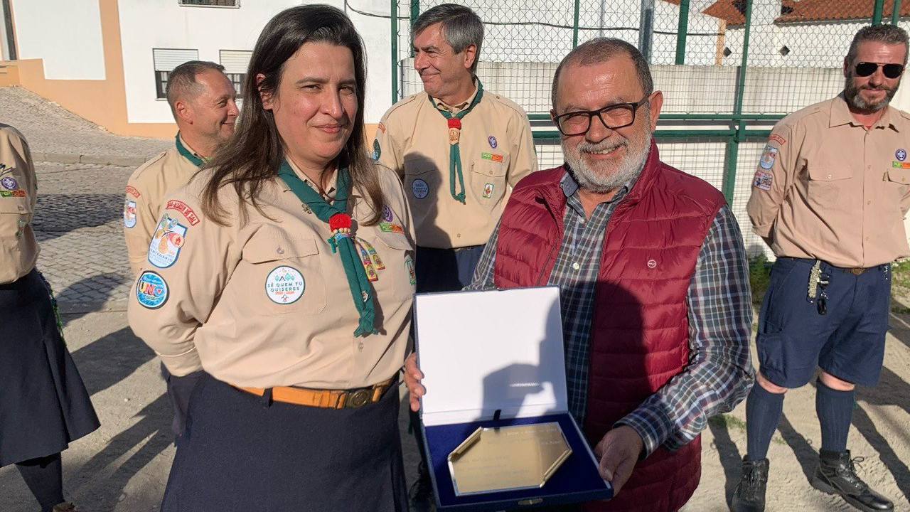 UFASSS concretizou entrega de casacos ao Agrupamento de Escuteiros